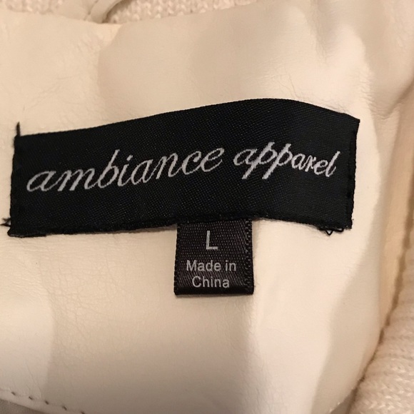 {BOGO} Ambiance Faux Leather “Pilot” Jacket - Picture 4 of 5